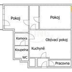 Rent 4 bedroom apartment in Prostějov