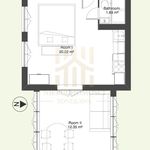 Rent 2 bedroom apartment of 25 m² in Sopot