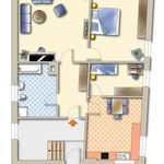 Rent 3 bedroom house of 69 m² in Kirchberg