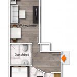 Rent 2 bedroom apartment of 45 m² in Köln
