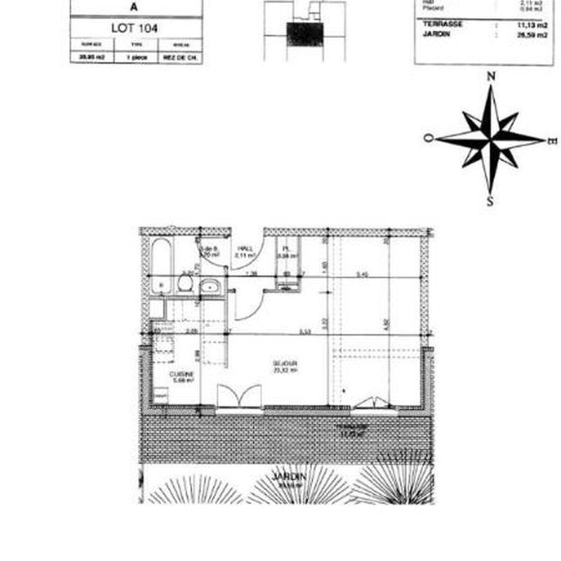 ▷ Appartement à louer • Marmoutier • 35 m² • 422 € | immoRegion
