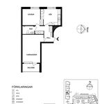 Rent 2 bedroom apartment of 61 m² in Gävle