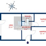 Rent 2 bedroom apartment of 53 m² in Grodzisk Mazowiecki