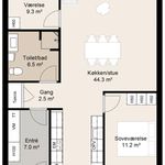 Lej 3-værelses rækkehus på 95 m² i Vejle
