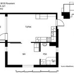 Rent 2 bedroom apartment of 40 m² in Kolmas