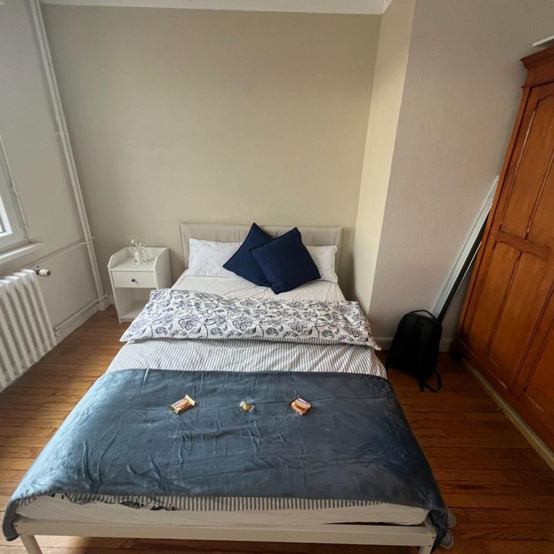 Cosy Double Bedroom well connected to  Hautepierre Rugby Stadium Cronenbourg