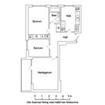 Rent 3 bedroom apartment of 68 m² in Falkenberg