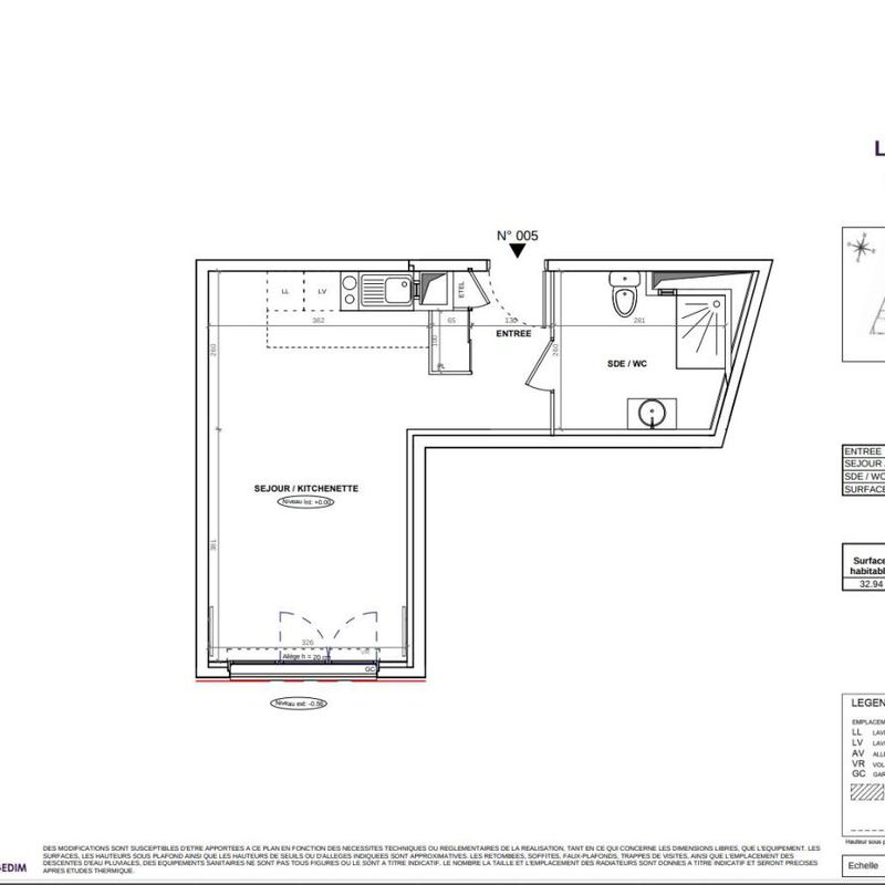Location appartement  pièce MEAUX 33m² à 779.95€/mois - CDC Habitat