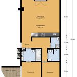 Appartement (88 m²) met 1 slaapkamer in HUIZEN