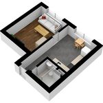 Pronajměte si 1 ložnic/e byt o rozloze 35 m² v Jablonec nad Nisou
