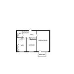 Rent 2 bedroom apartment of 57 m² in Katrineholm