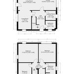 Pronajměte si 1 ložnic/e dům o rozloze 124 m² v Úvaly