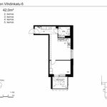Rent 2 bedroom apartment of 42 m² in Lahti
