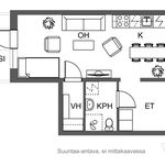Vuokraa 1 makuuhuoneen asunto, 34 m² paikassa Kuopio