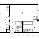 Rent 3 bedroom apartment of 61 m² in Hämeenlinna