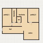 Wynajmij 3 sypialnię apartament z 93 m² w Zamość