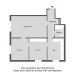 Rent 3 bedroom apartment of 74 m² in Finspång