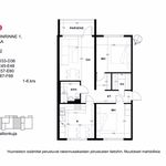 Rent 3 bedroom apartment of 74 m² in Vantaa