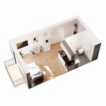 Rent 1 bedroom apartment of 25 m² in Karlstad