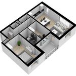 Huur 3 slaapkamer appartement van 69 m² in Soest