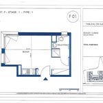 Rent 1 bedroom apartment of 24 m² in Isle