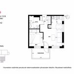 Rent 2 bedroom apartment of 39 m² in Helsinki