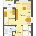 Miete 1 Schlafzimmer wohnung von 47 m² in Wuppertal