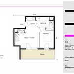 Rent 2 bedroom apartment of 39 m² in Saint-Jean