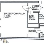 Rent 1 bedroom apartment of 41 m² in Vienna