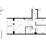 Rent 3 bedroom apartment of 58 m² in Helsinki