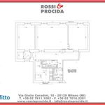 Rent 4 bedroom apartment of 115 m² in Milano