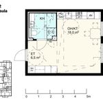 Rent 1 bedroom apartment of 30 m² in Tuusula