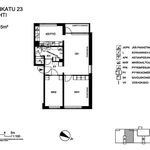 Vuokraa 3 makuuhuoneen asunto, 70 m² paikassa Lahti