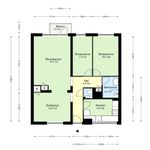 Huur 3 slaapkamer appartement van 70 m² in Nuth