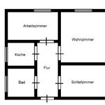 Miete 3 Schlafzimmer wohnung von 67 m² in Braunschweig