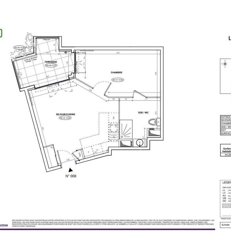 Location appartement  pièce MEAUX 44m² à 918.38€/mois - CDC Habitat