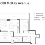 Appartement de 796 m² avec 2 chambre(s) en location à Burnaby