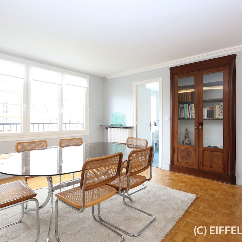 Location meublée - Rue Alfred Roll - Paris 17 - 130 m2 + 100 m2 de terrasse - 2 chambres paris 17eme