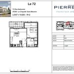 Rent 2 bedroom apartment of 39 m² in La Chapelle-Saint-Mesmin