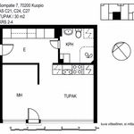 Rent 1 bedroom apartment of 30 m² in Kuopio