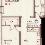 Rent 2 bedroom apartment of 65 m² in Marielund