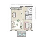 Huur 2 slaapkamer appartement van 57 m² in Alphen Aan Den Rijn