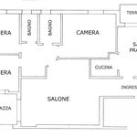 Affitto 5 camera appartamento di 130 m² in Ravenna