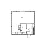 Rent 1 bedroom apartment of 43 m² in Bara - Centrum