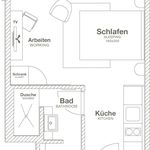 Rent 1 bedroom student apartment of 37 m² in Hamburg