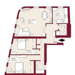 Rent 2 bedroom apartment of 1050 m² in London
