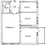 Rent 4 bedroom apartment of 86 m² in Ljungbyhed