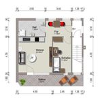 Rent 2 bedroom apartment of 50 m² in Ginsheim-Gustavsburg