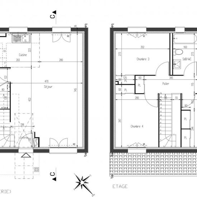 ▷ Maison à louer • La Roche-sur-Yon • 103,38 m² • 1 030 € | immoRegion