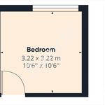 Miete 1 Schlafzimmer wohnung von 12 m² in Berlin